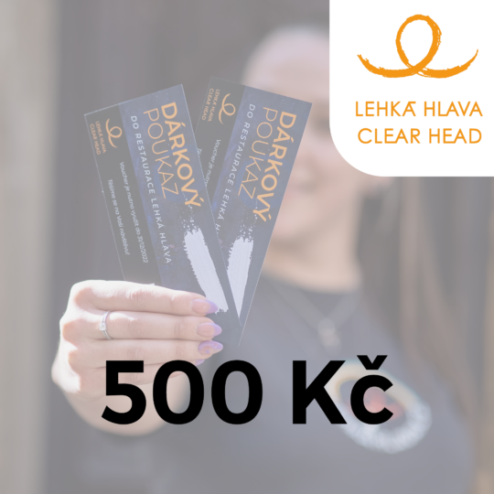 500 Kč Voucher do Restaurace Lehká Hlava